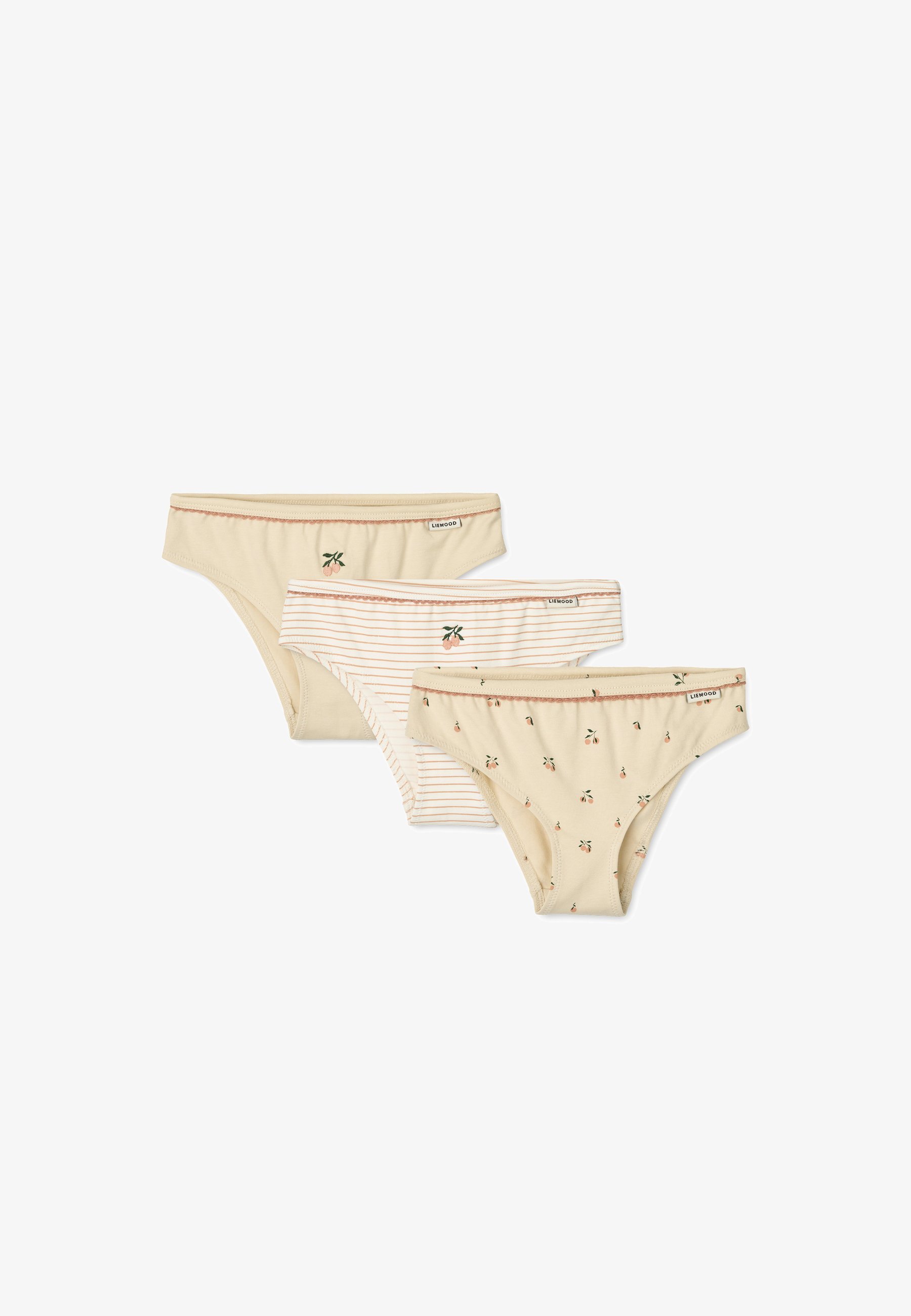 Liewood AYLIN 3 PACK UNISEX - Aluspüksid - merekarbi mustriga
