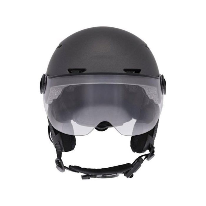 Casco da bici Tnb URBAN MOOV VIZION LED con luce freno automatica - Grigio - L
