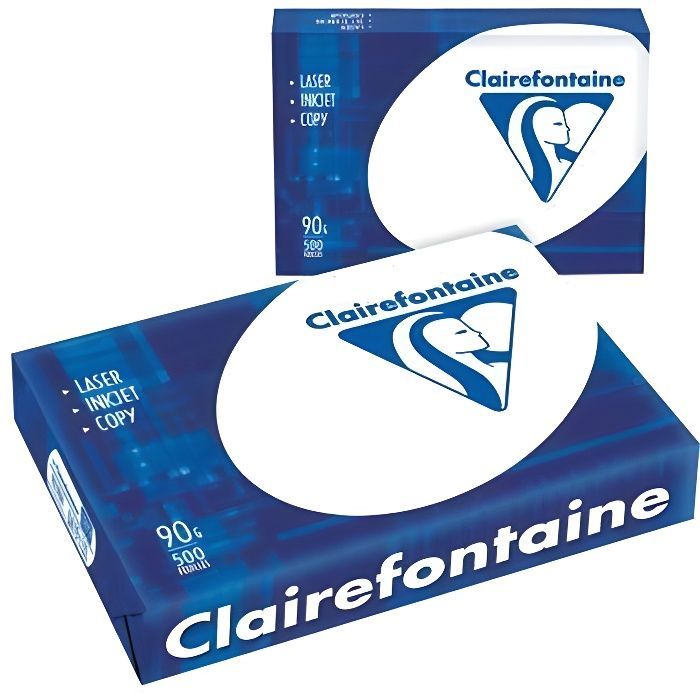 CLAIREFONTAINE RAMETTE CLAIRALFA WHITE A4 90G 500 SHEETS