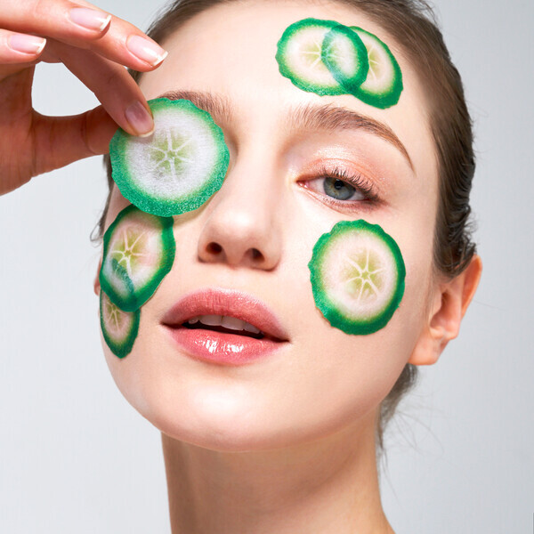 Maschera viso Kocostar Slice Makeup Prep - Cetriolo (6 fette)