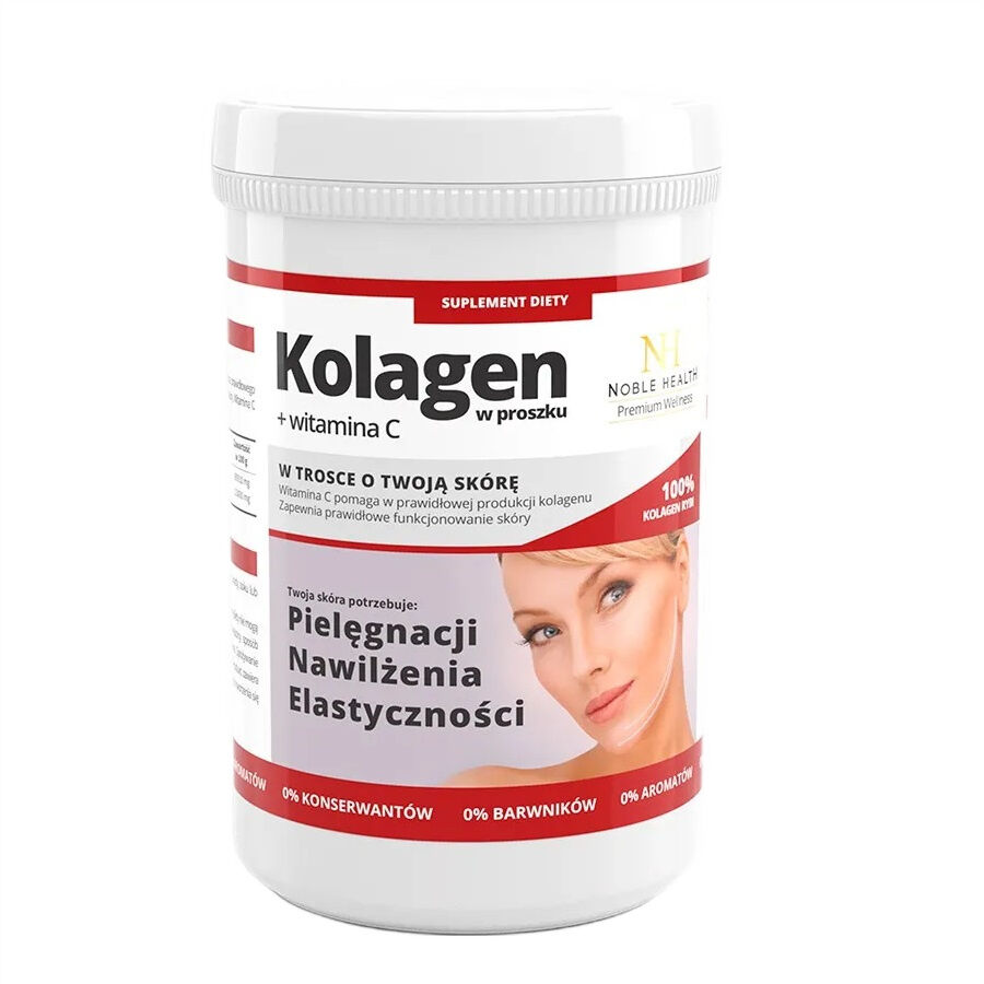 Polvere di collagene e vitamina C Noble Health