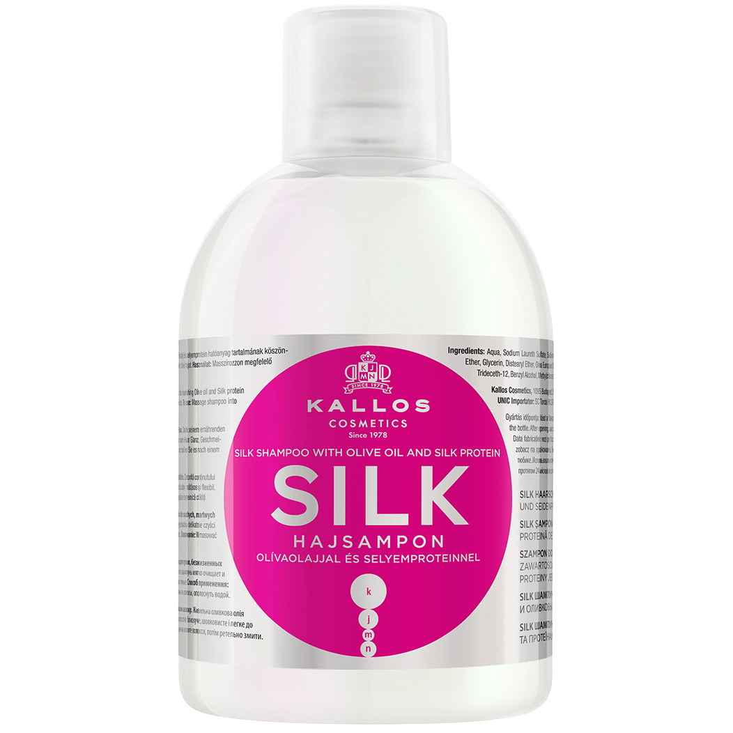 Kallos Silk -shampoo 1000ml