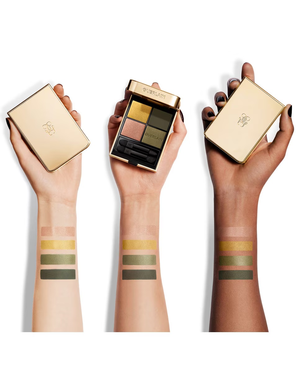 Παλέτα σκιών ματιών GUERLAIN OMBRES G με 4 αποχρώσεις