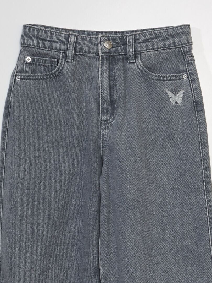 Calça jeans cinza