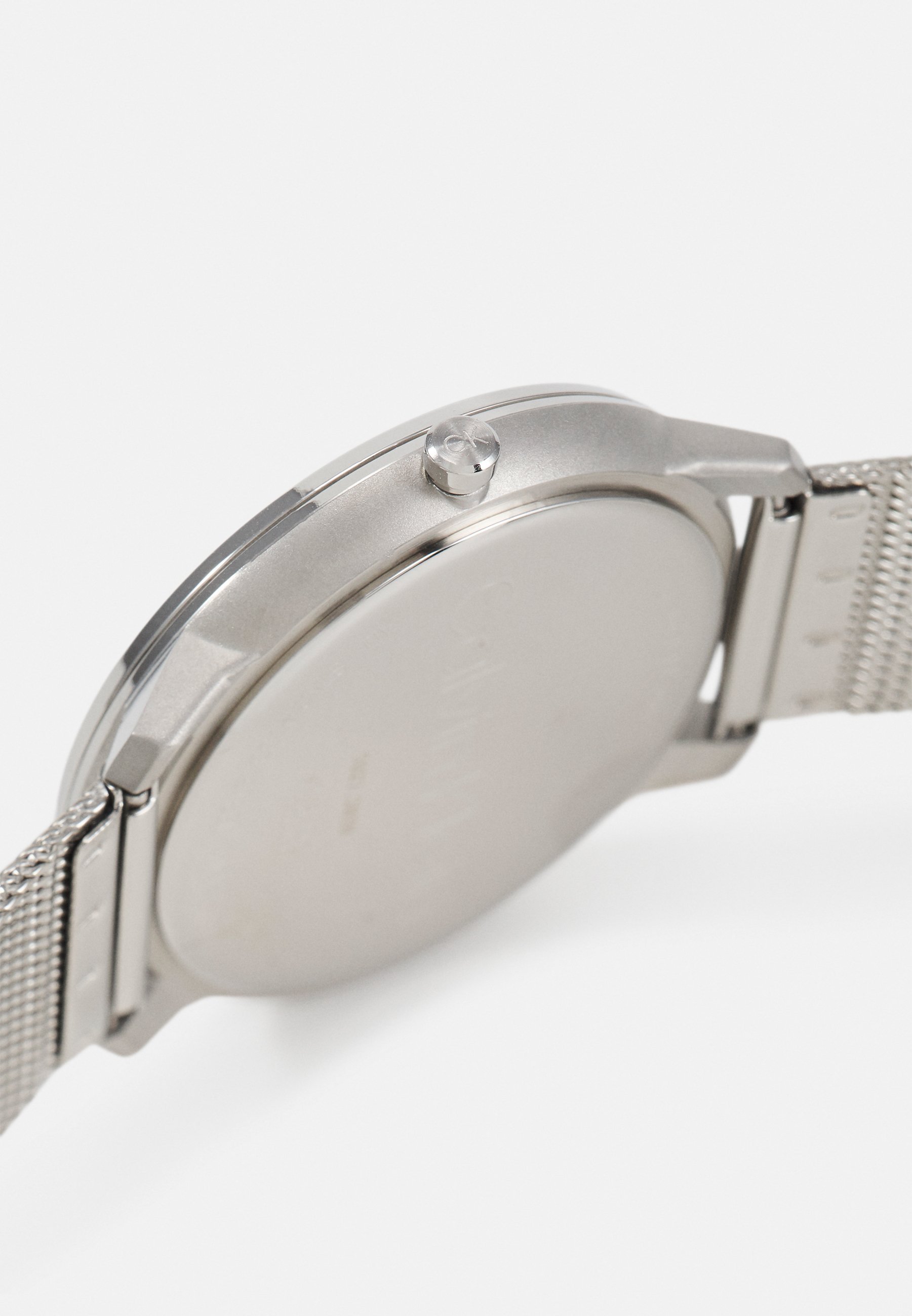 Calvin Klein ICONIC MESH UNISEX - Hodinky - silver-coloured