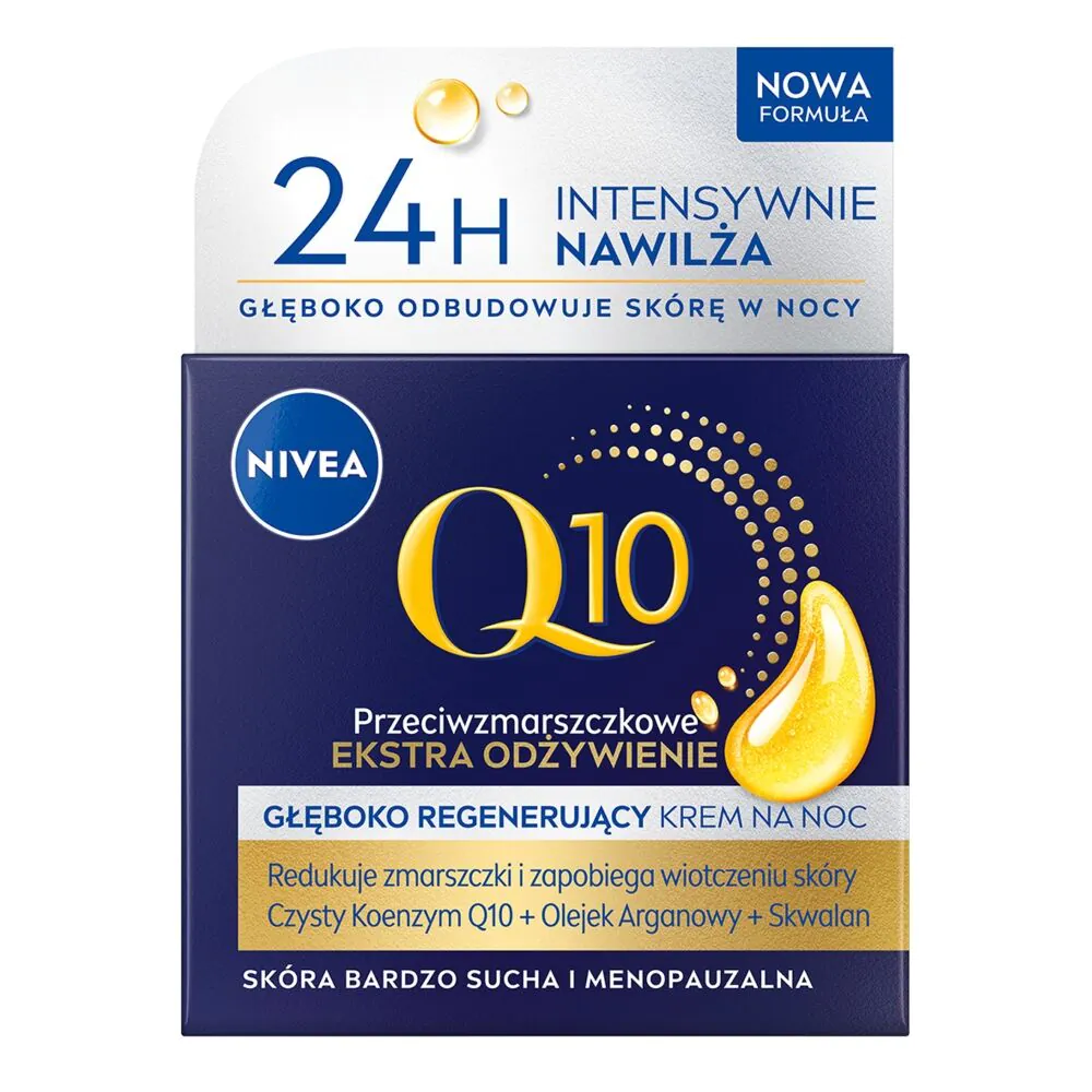 Nivea Q10 Power Exrea Krem przeciwzmarszczkowy na noc
