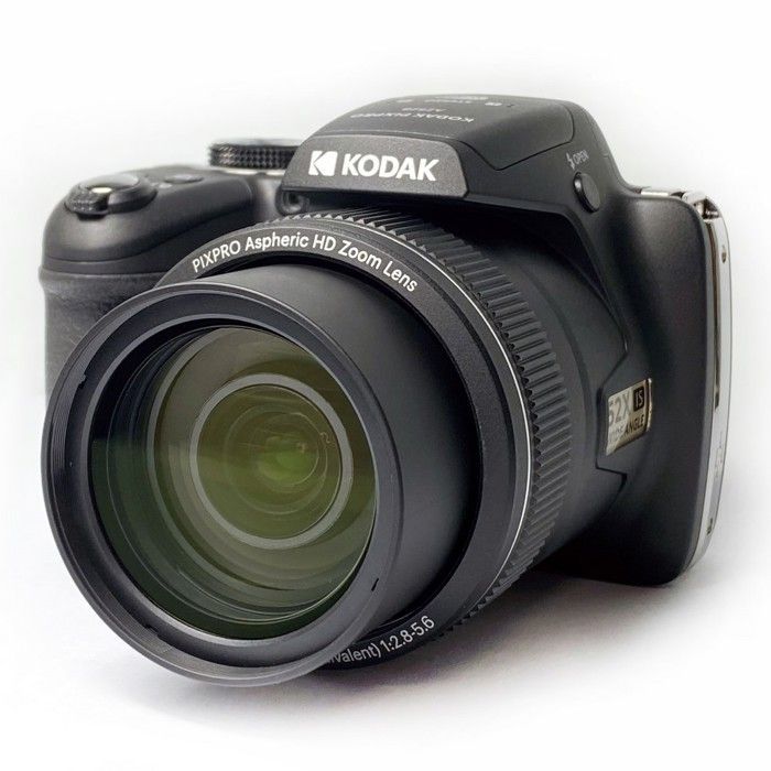 KODAK Pixpro AZ528 - 16 MP Digital Bridge Camera, 52x Optical Zoom, Image Stabilization, LCD Screen, Full HD Video - Black