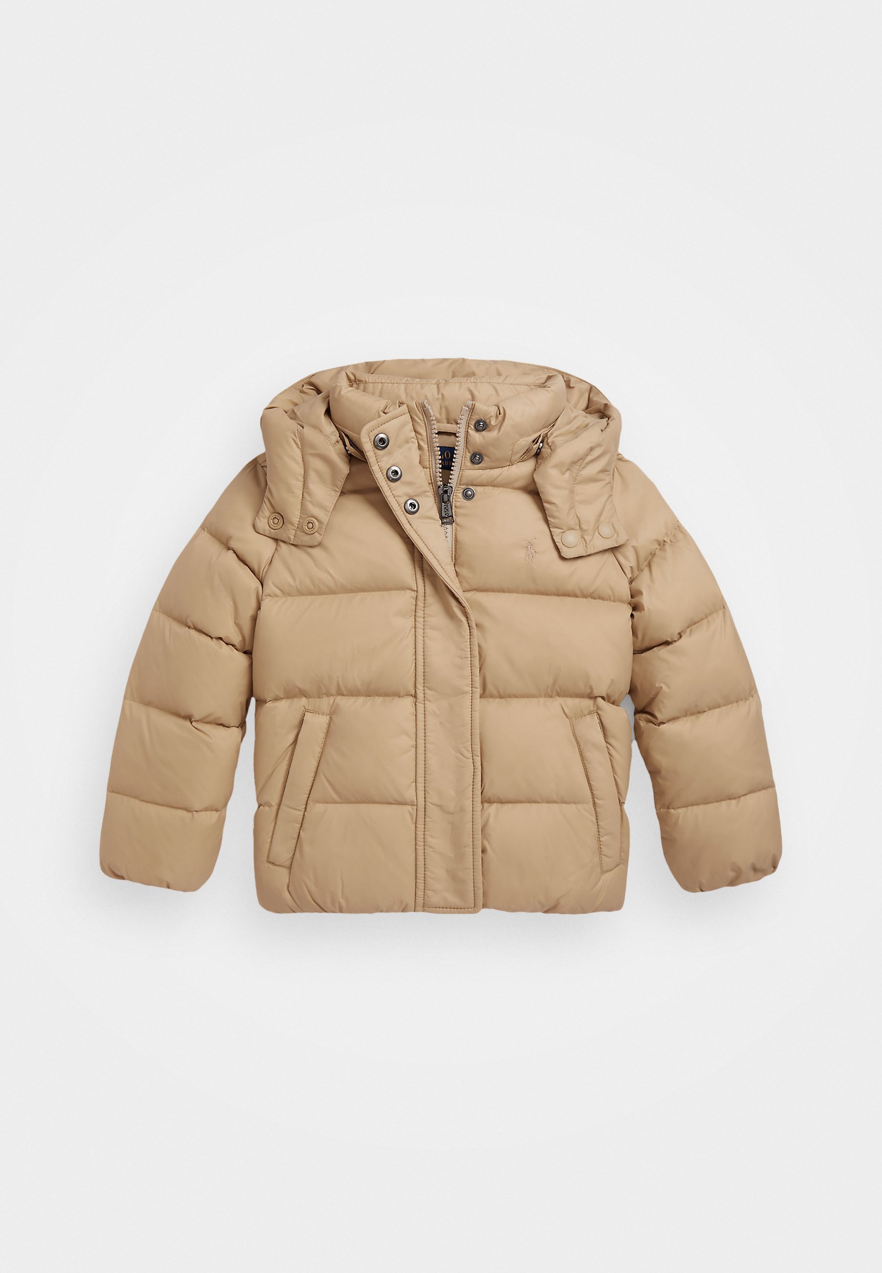 Polo Ralph Lauren donsjack met capuchon - Donsjack - vintage kaki