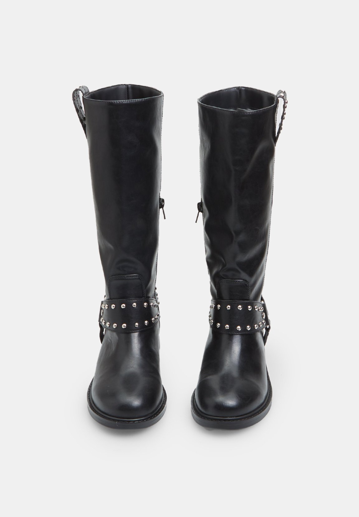 Bottes Bata RED LABEL - Cowboy/Motard - noires