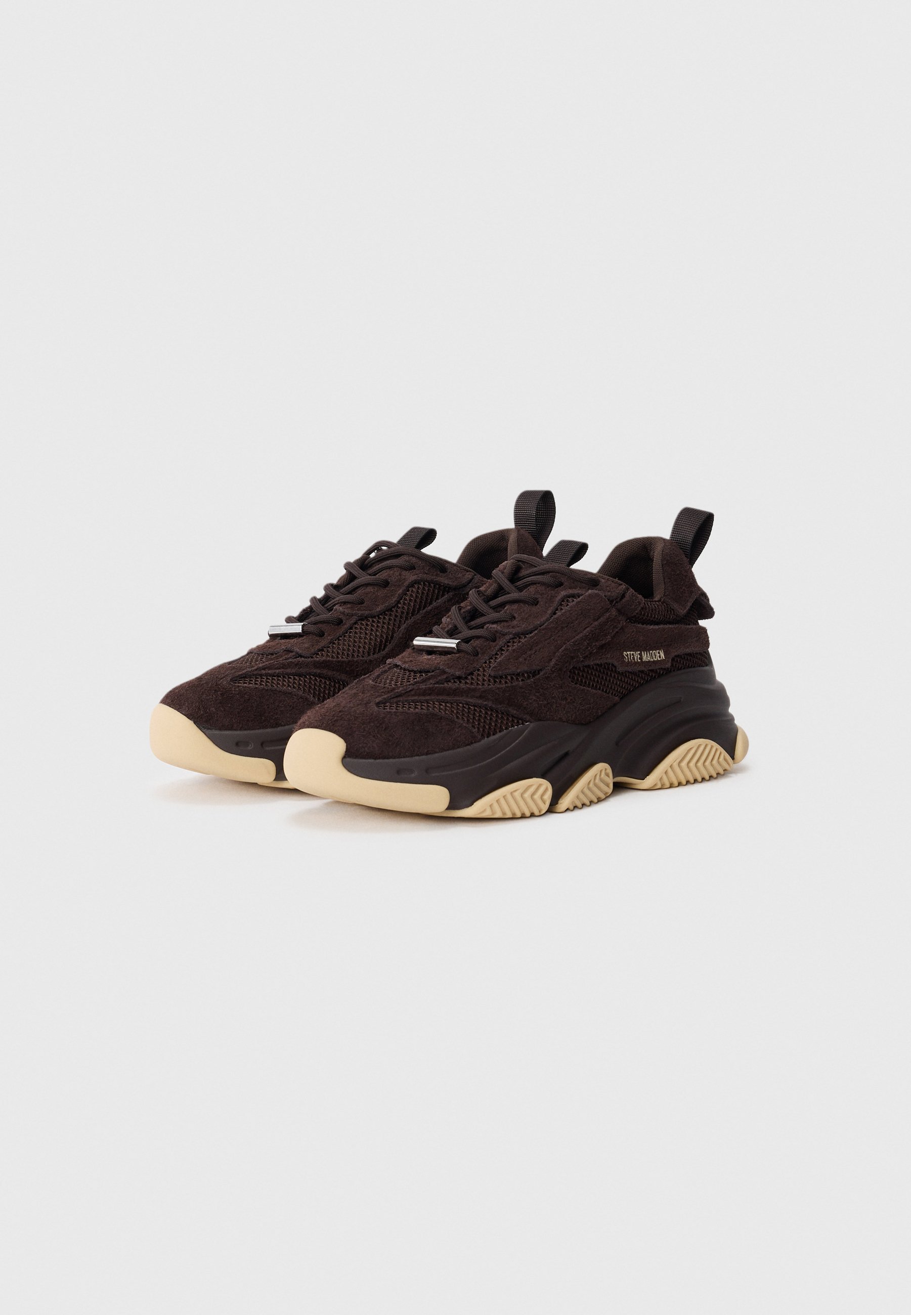 Steve Madden POSSESS - Scarpe da ginnastica - marrone scuro