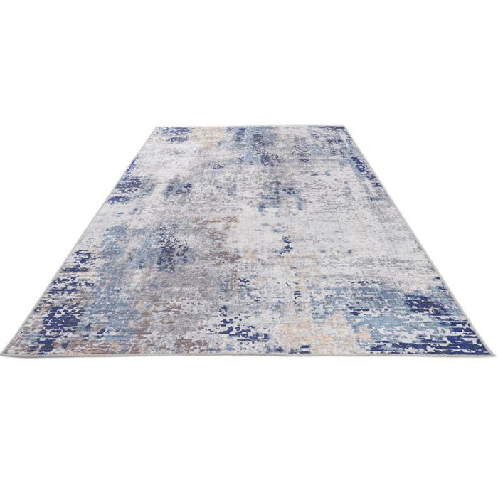 Großer, moderner Designteppich – Beige (290 x 200 cm) – Mehrfarbiges Citrin