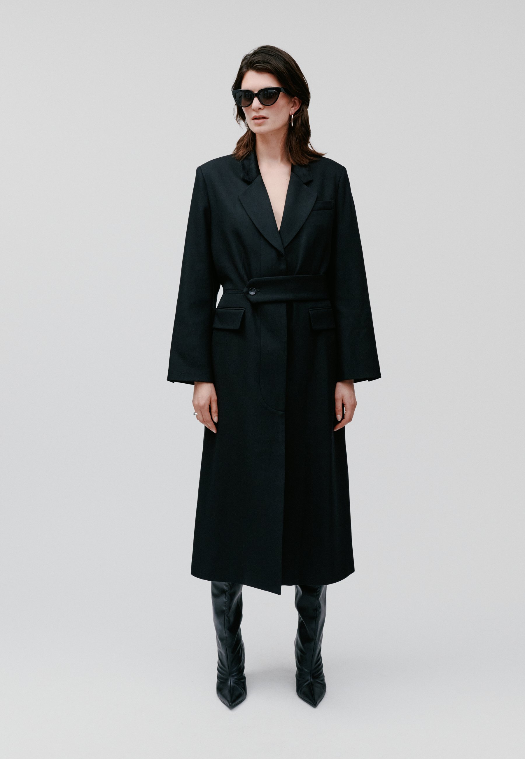 IVY OAK CORI - Cappotto classico - nero