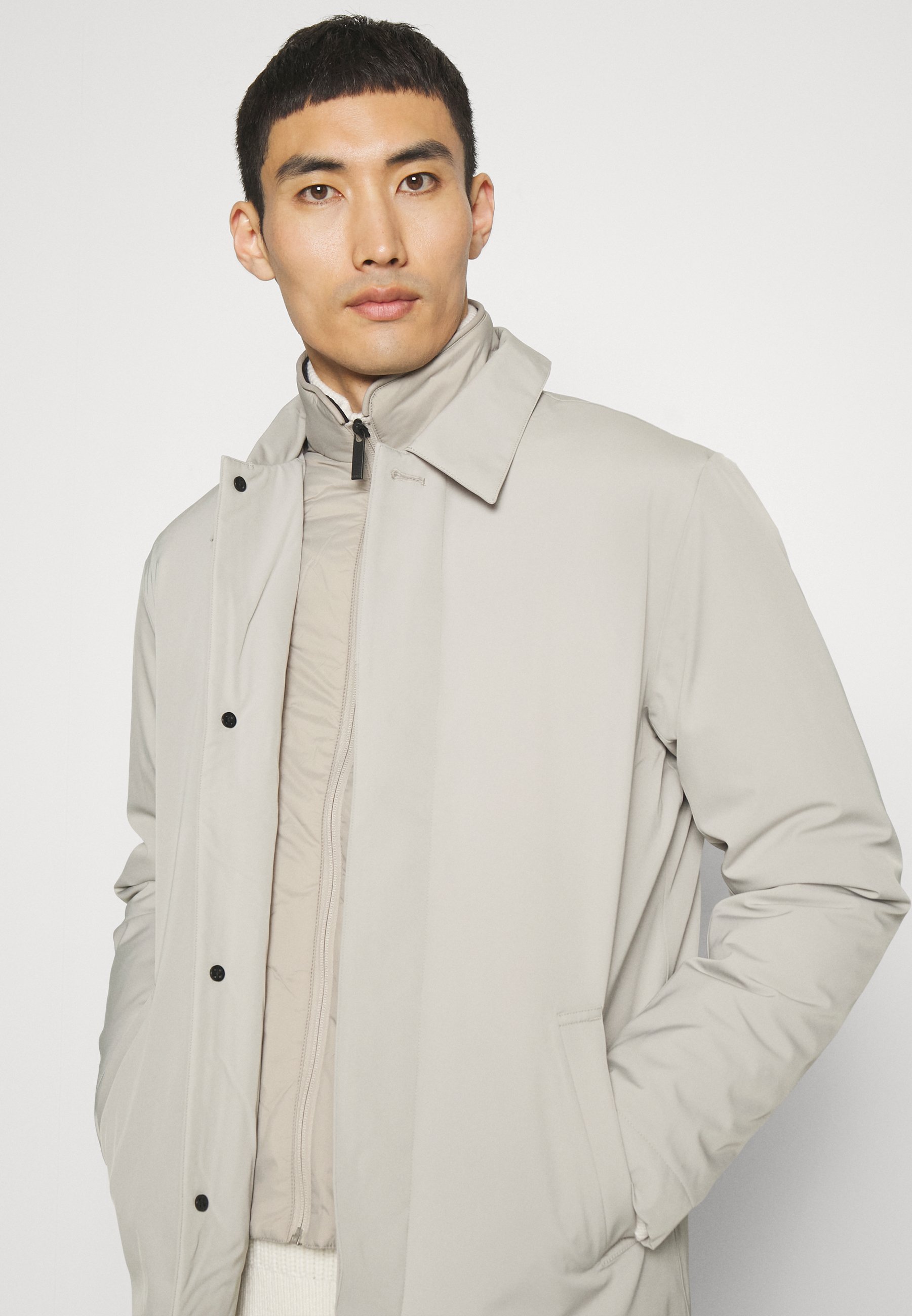 NN.07 BLAKE - Manteau court - brouillard
