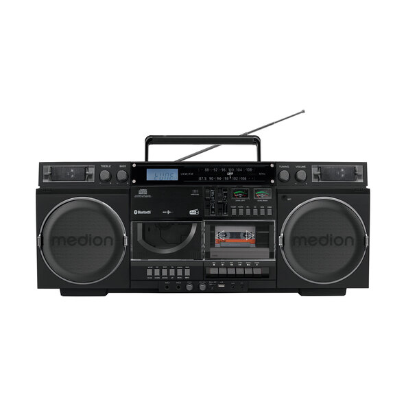 Retro-Boombox, negru P66538