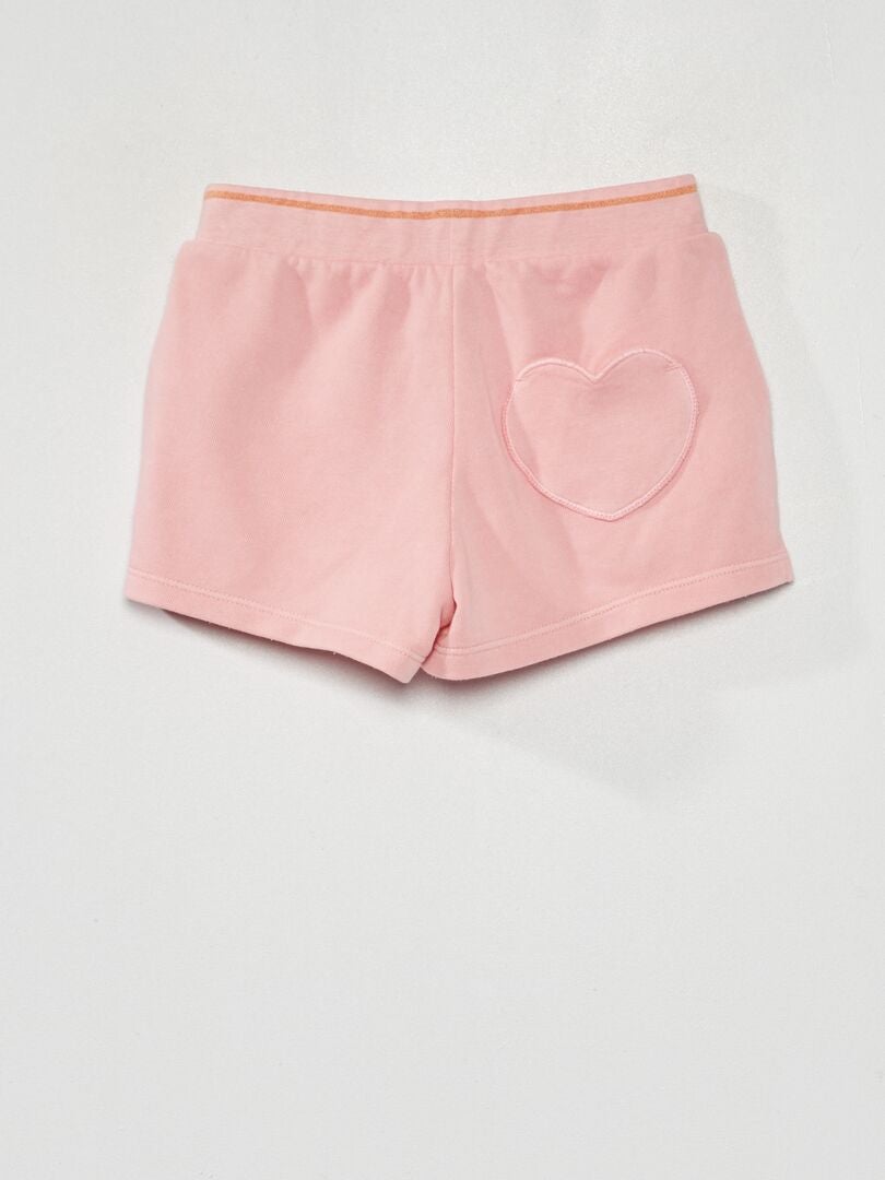 Fleece shorts - ROZE