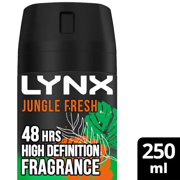 Lynx dezodorant v spreji Jungle Fresh 250ml