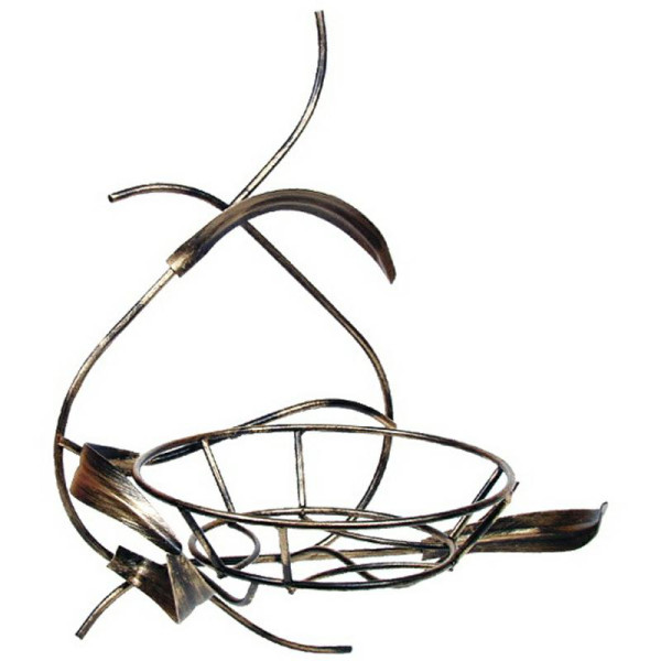 Kwietnik ścienny metalowy wiszący na doniczkę 46 cm