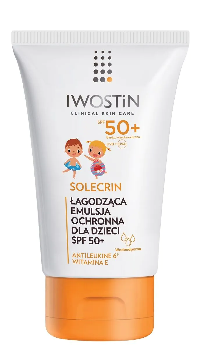 Iwostin Solecrin Lekka emulsja ochronna dla dzieci SPF 50+