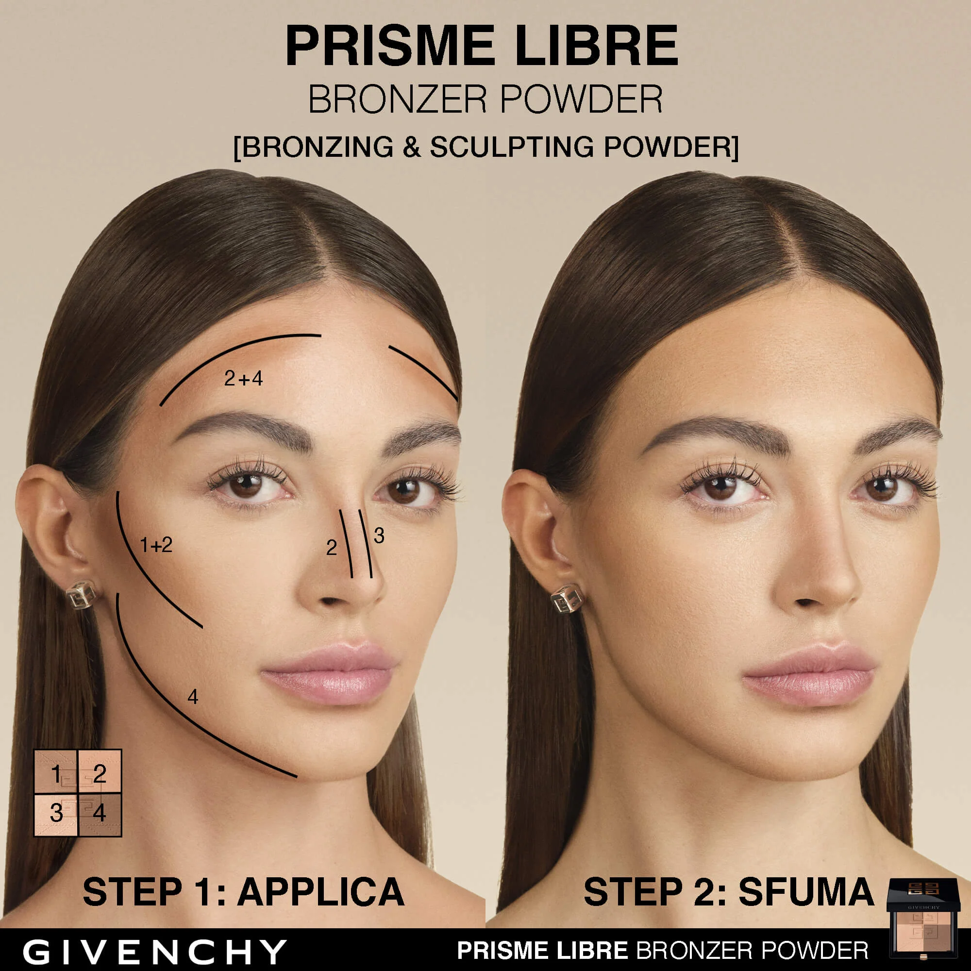 Viso Prisme Libre Bronzing Powder - Terra