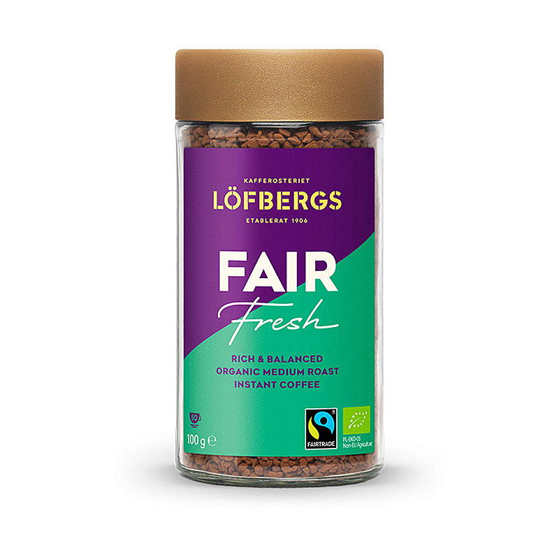 Löfbergs Frysetørret kaffe 100 g Frisk økologisk Löfbergs