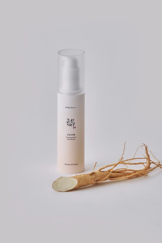 Beauty of Joseon Ginseng Moist Sun Serum atjaunojošs un aizsargājošs serums ar SPF 50+