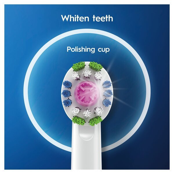 Oral-B Pro 3D White Opzetborstels<br>wit, 4 stuks