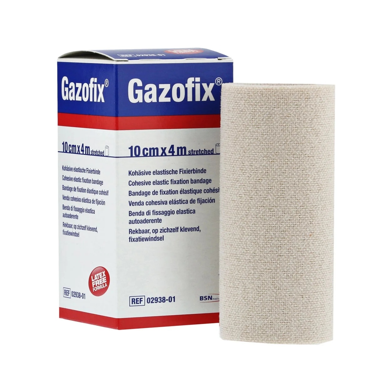 GAZOFIX Gazofix El Ades verband 10x400 cm elastisch pleister