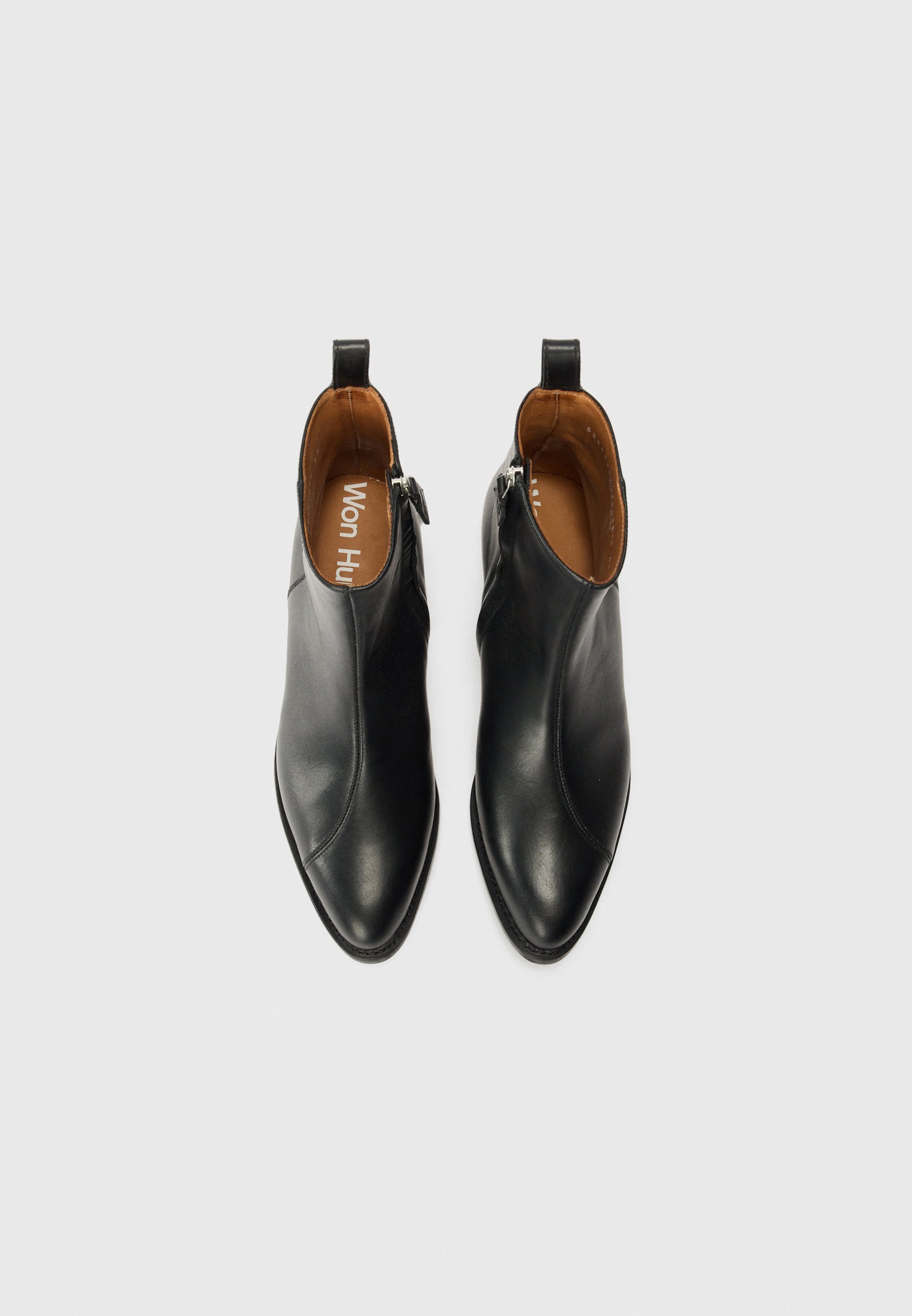 Bottines Won Hundred MONACO - style cowboy/motard - noires