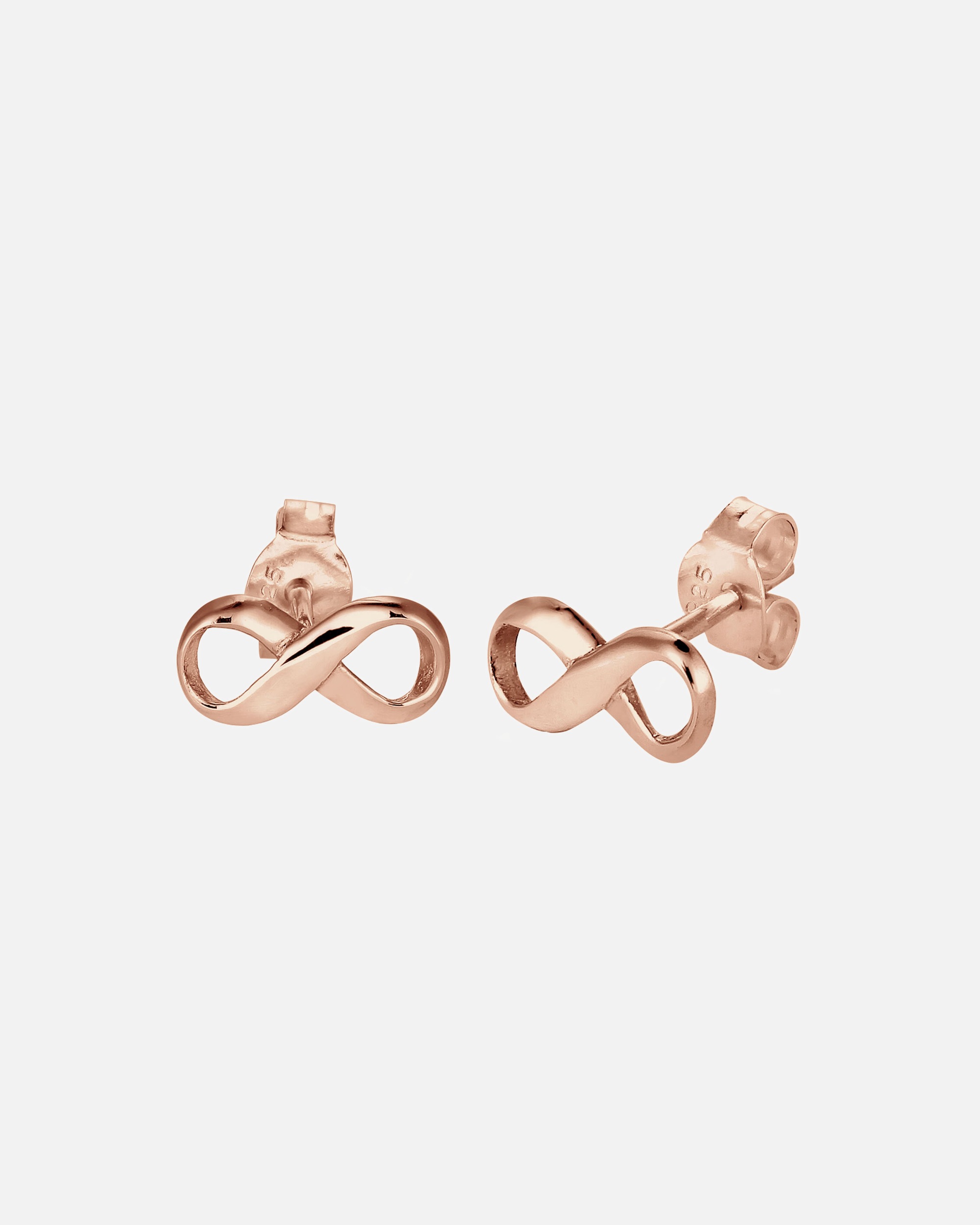 Elli Femmes Clous d'oreilles Symbole Infinité en Argent Sterling 925