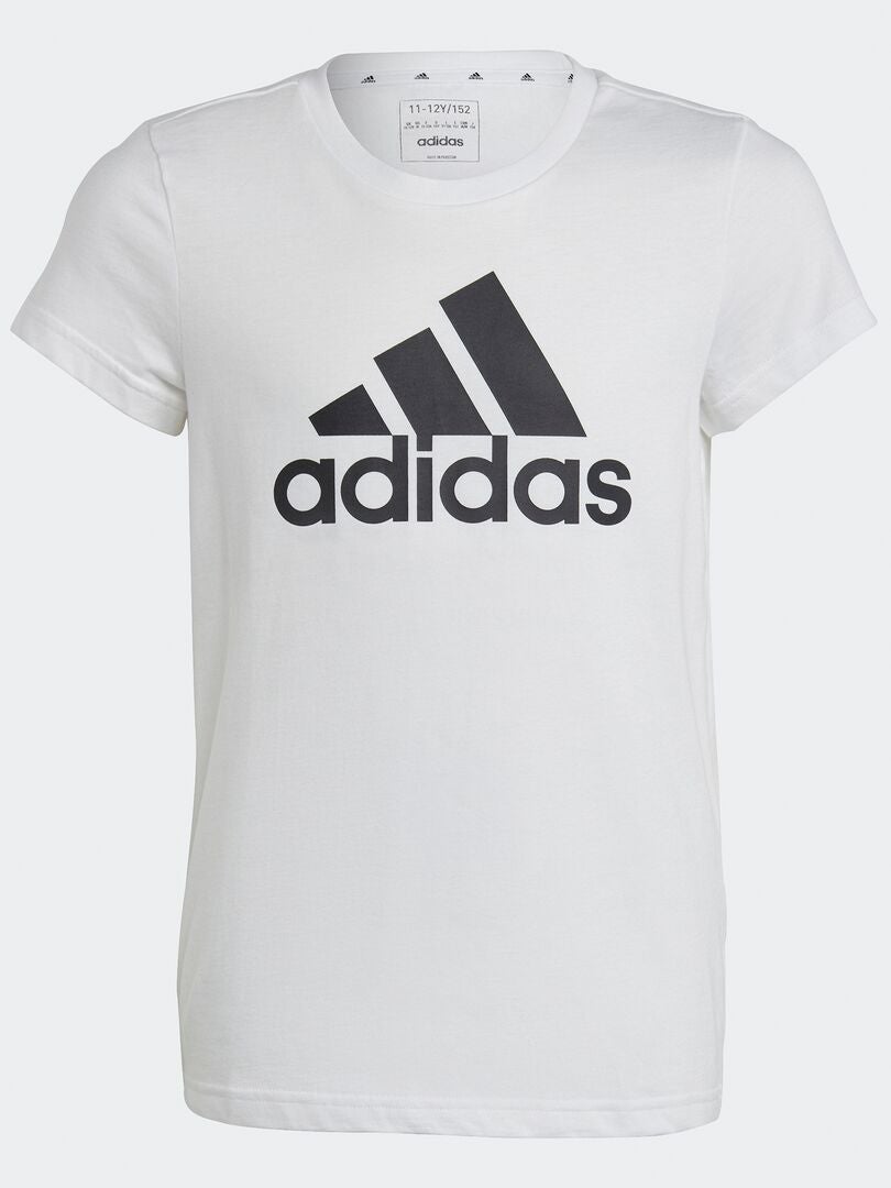 Camiseta clássica 'adidas' - BRANCA