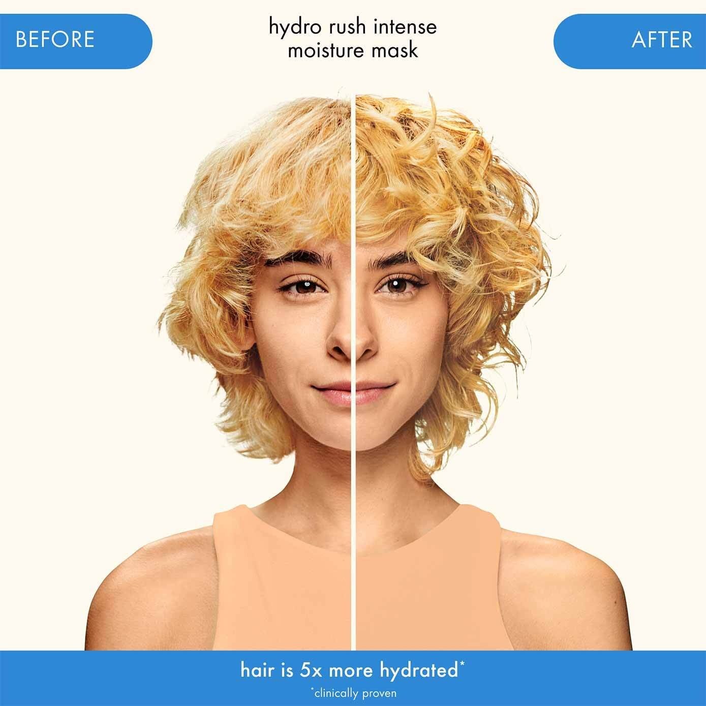 Intenzívna hydratačná maska na vlasy Amika Hair Mask Hydro Rush - 250 ml
