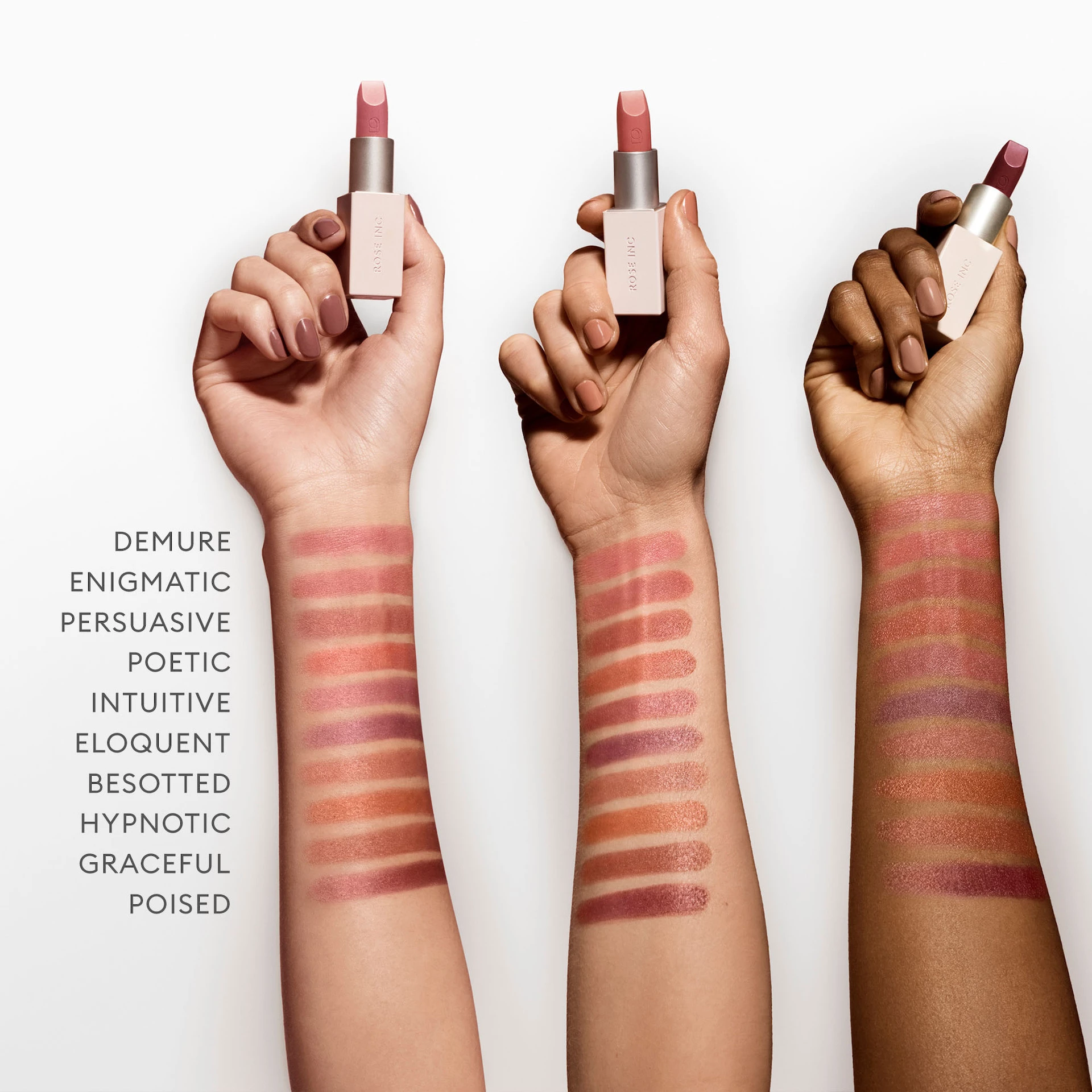 Rtěnka Satin Lip Color Rich s možností opětovného naplnění Eloquent - Rose Inc