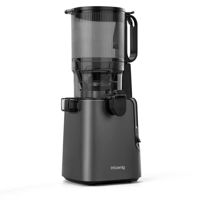 Wide-mouth juicer - HKOENIG - GSX26 - 250 W - 1.8 L - Black