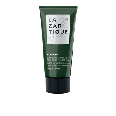 Lazartigue Fortify Shampooing Complement -hiustenlähtöä ehkäisevä vahvistava ja hiustenlähtöä ehkäisevä shampoo hauraille hiuksille 50 ml 50 ml