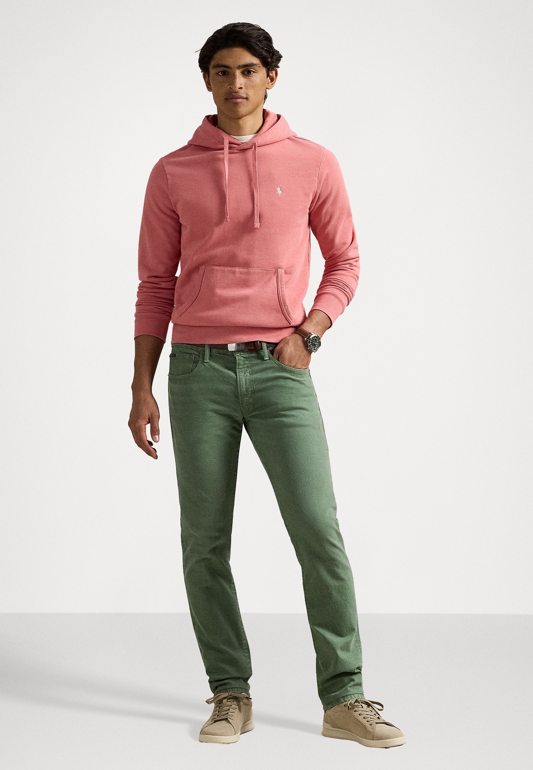 Felpa con cappuccio Polo Ralph Lauren Loopback Fleece - Felpa con cappuccio - rosa del deserto