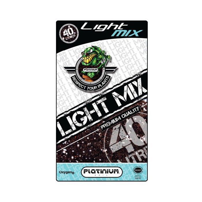 Platinium - Terreau Light Mix Perlite - 40L -  Spécial germination, bouturage, croissance