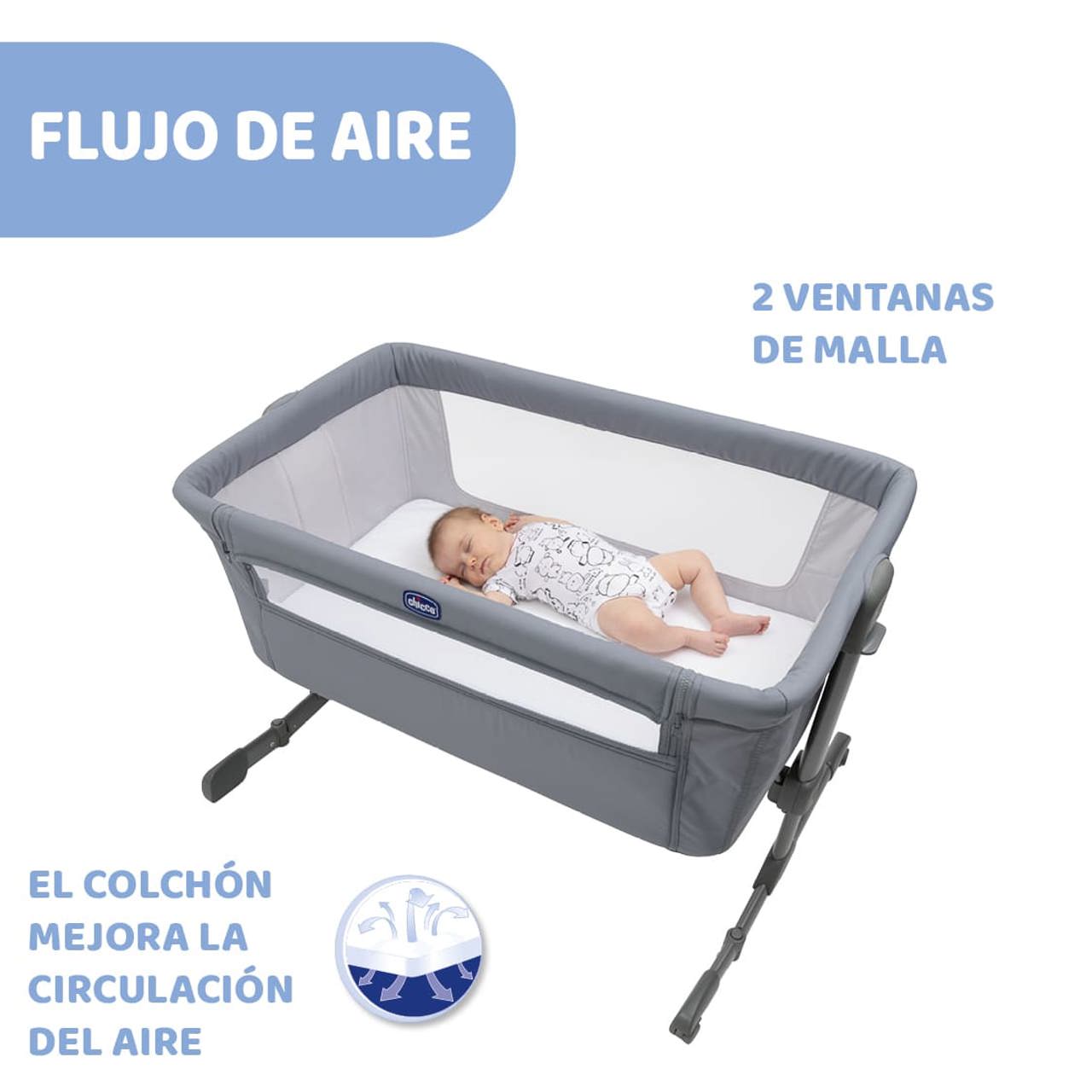 Pătuț Chicco Next2Me Essential Co-Sleeping