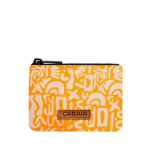 Cabaia gelbe Clutch-Tasche Nano Santa Catalina