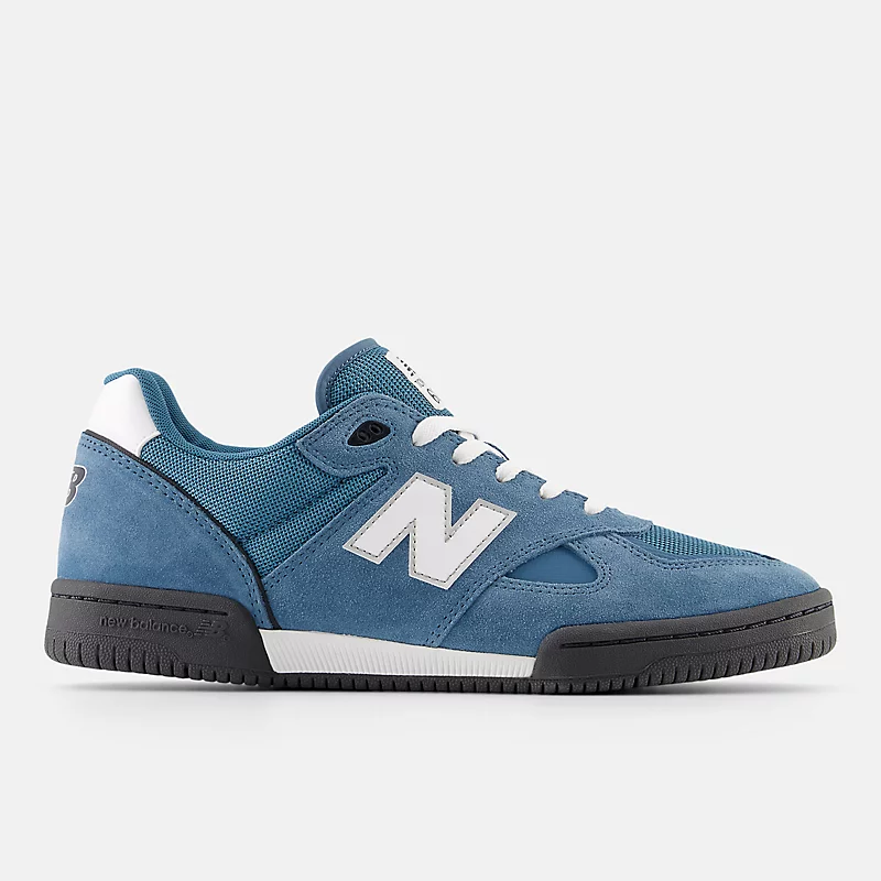 Męska koszulka NB Numeric Tom Knox 600 – Elemental Blue en bielą