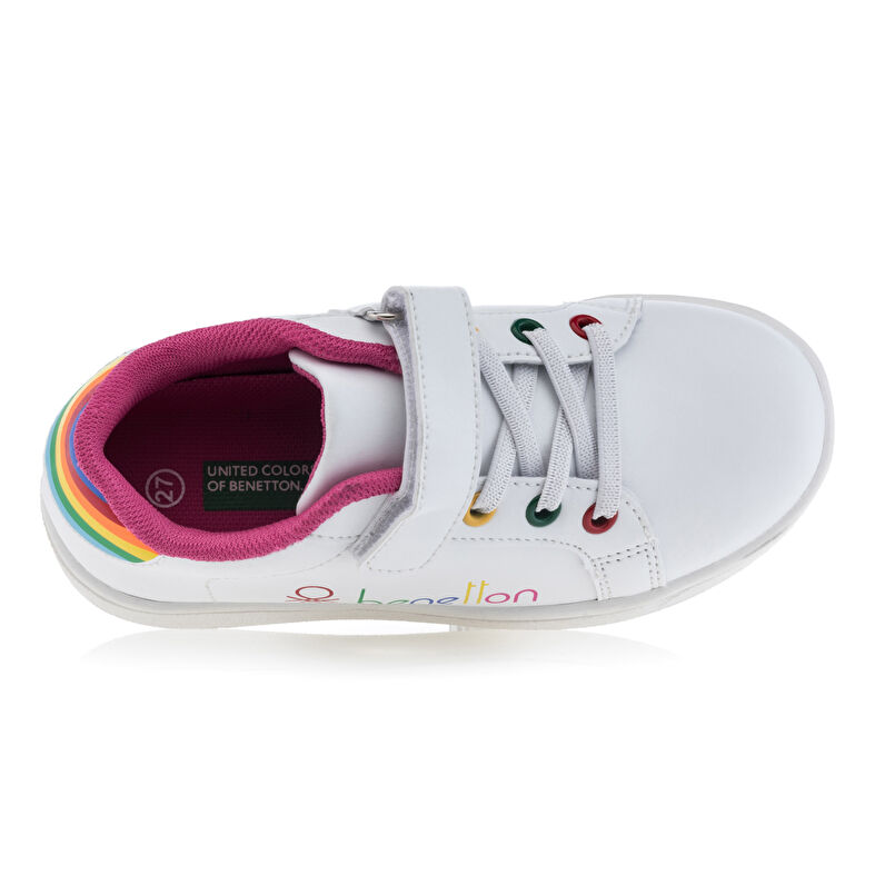 Manden / sneakers Fille Blanc