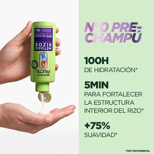 Fructis Curls Method Pre-Shampoo No. 0 за хидратизоване локне Уља и третмани за косу