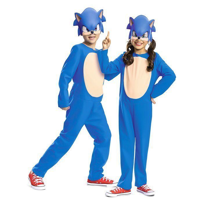 Déguisement Sonic 2 Sonic The Headgehog - DISGUISE - Pour Enfant de 4 à 6 ans - Bleu
