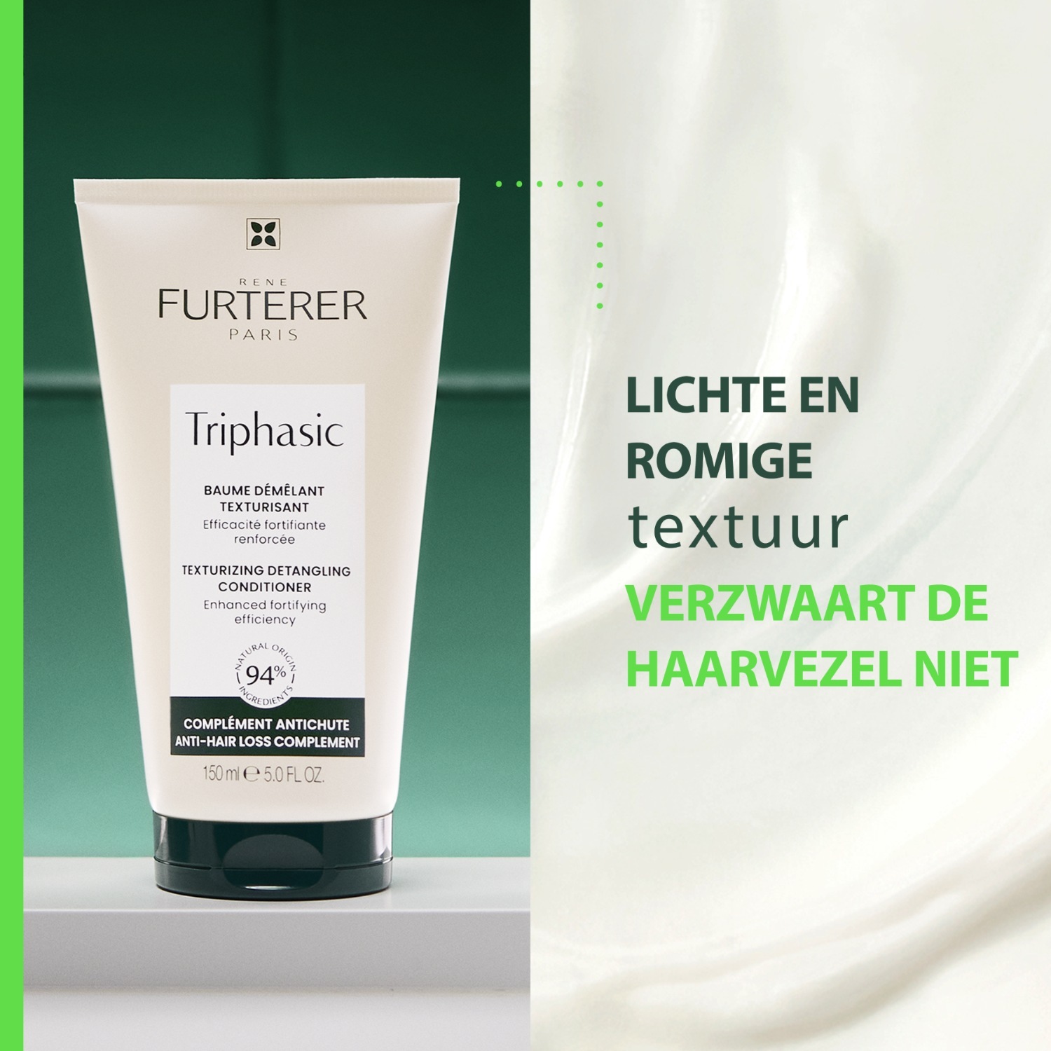 René Furterer trifazis tekstūruojantis ir iššukuojantis kondicionierius - 150 ml