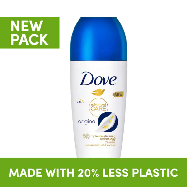 Dove Original antiperspirant deodorant roll-on 50ml