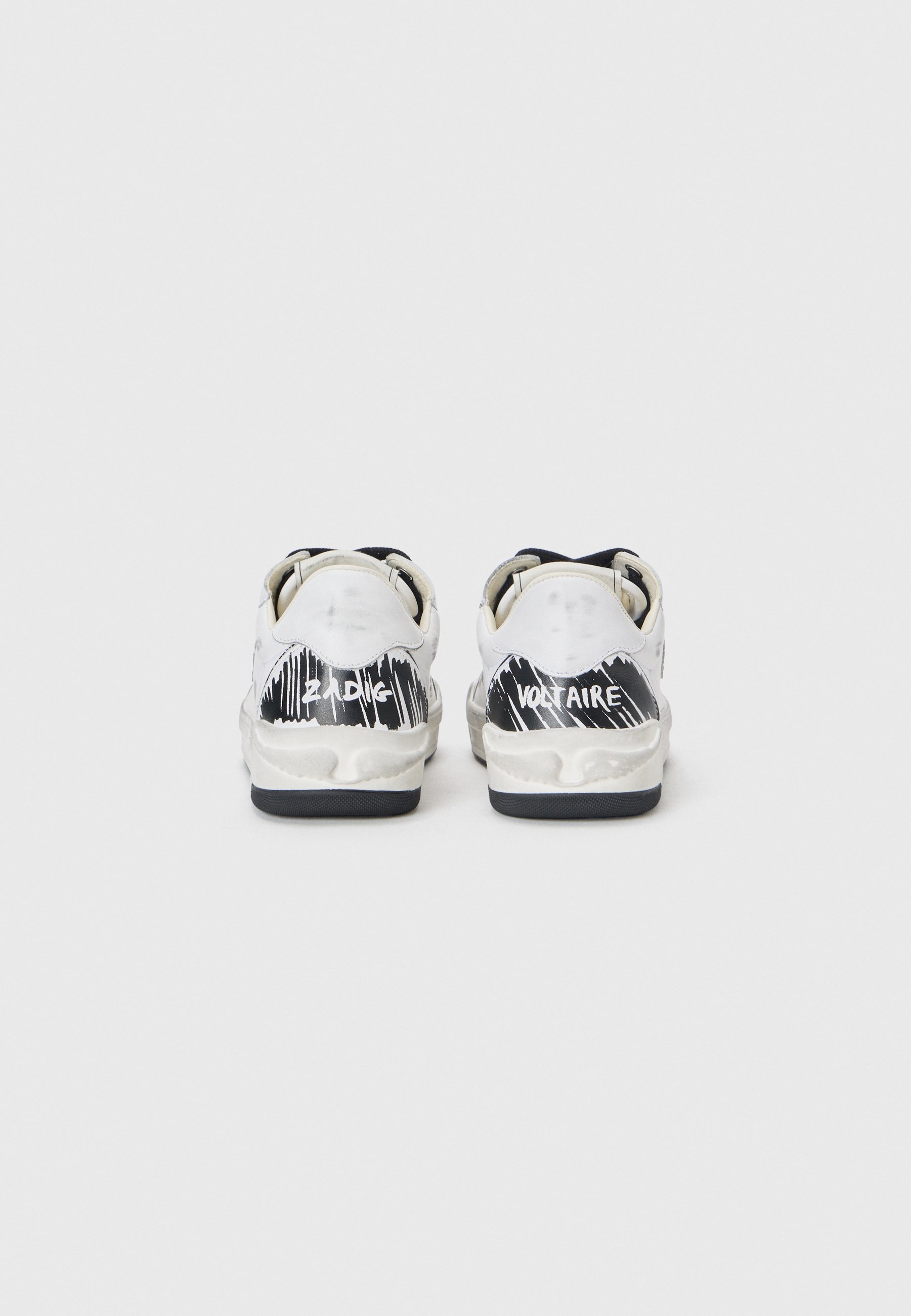 Zadig & Voltaire FLY WINGS SMOOTH - Trampki - białe