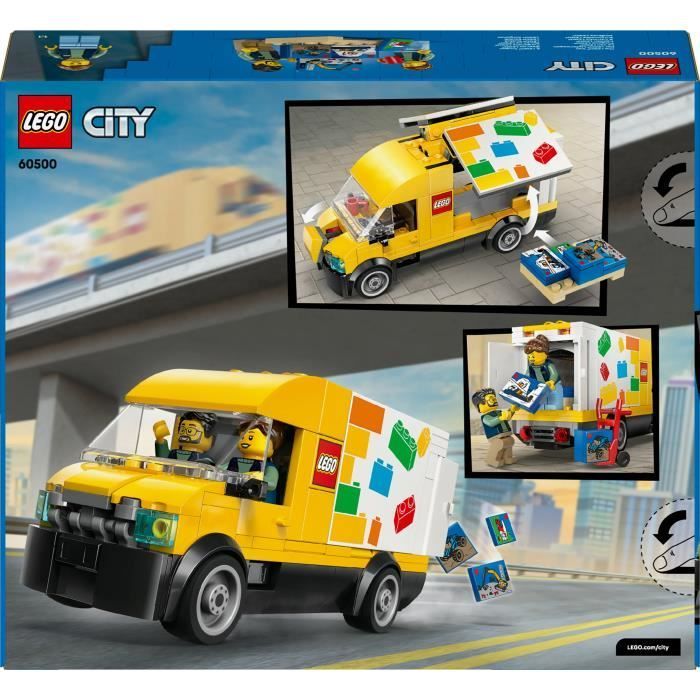 LEGO City 60500 Le Van LEGO - Jeu de Construction pour Garçon ou Fille dès 6 ans - Cadeau