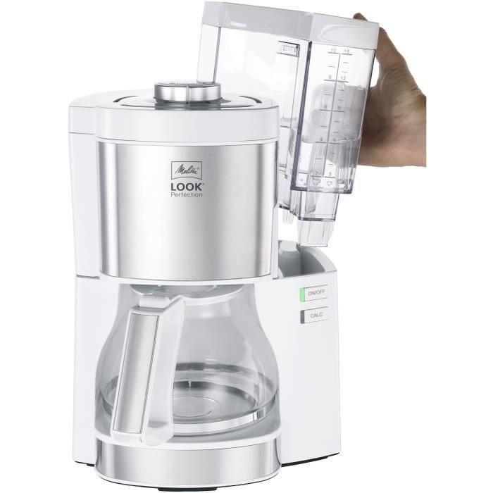 Cafetière filtre - MELITTA - Look V Perfection - AromaSelector® - 3-in-1 Calc Protection - 10 tasses