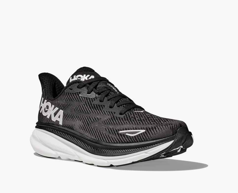 HOKA Clifton 9 Blanco/Negro