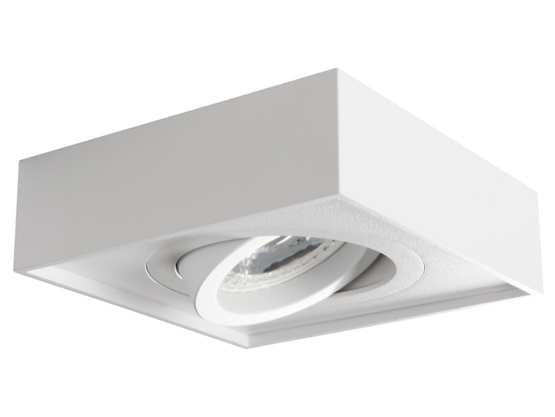 Lampa sufitowa Mini Gord aluminiowa biała