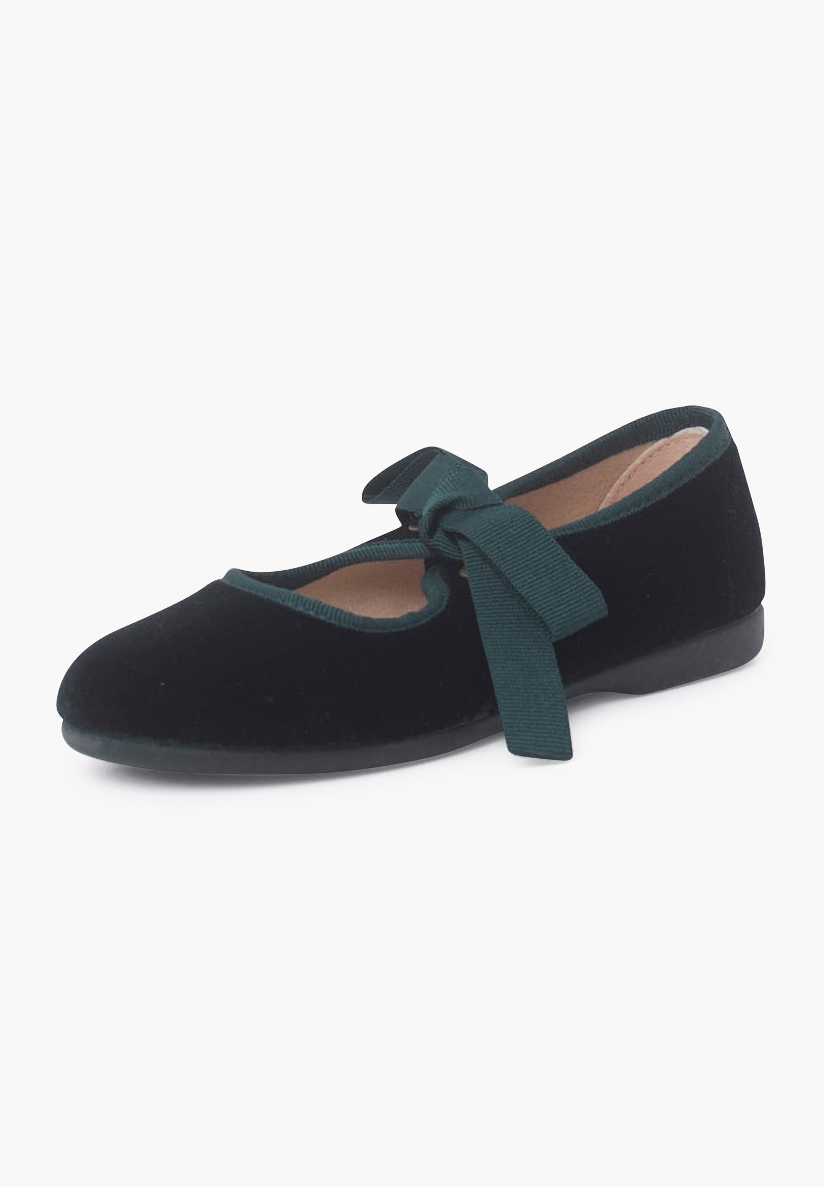 Pisamonas MERCEDITAS VELCIOPELO LAZO FAYA NIÑA - Scarpe per neonati - verde